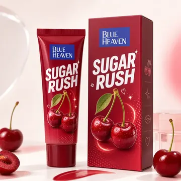 Sugar Rush Packaging for Blue Heaven - AI-generated packaging design concept