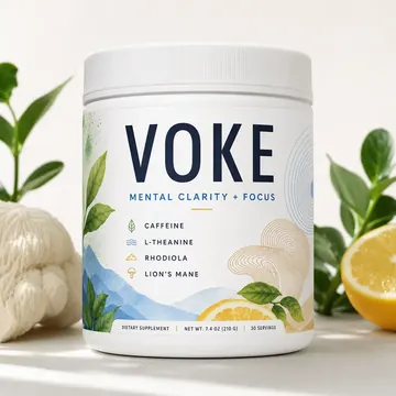 VOKE Packaging for VOKE - AI-generated packaging design concept