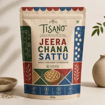 Food Packaging Packaging for Tisano - AI-generated packaging design concept