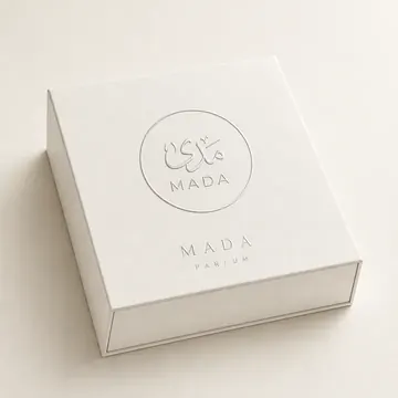 Parfum Packaging for Mada - AI-generated packaging design concept