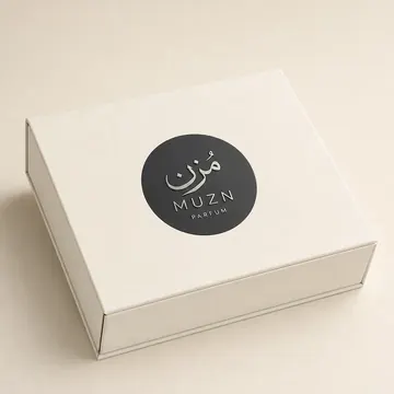 Parfum Packaging for MUZN #1578 - AI-generated packaging design concept