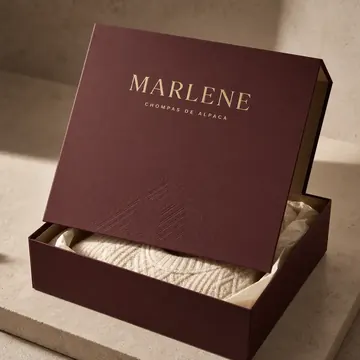 Chompas De Alpaca Packaging for Marlene #1586 - AI-generated packaging design concept