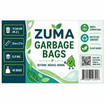 Packaging Label Design #1588 - AI-generated packaging design concept