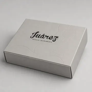 Musical Instruments Packaging for Juarez - AI-generated packaging design concept