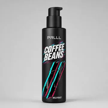 Coffee Beans Packaging for PRLLL - AI-generated packaging design concept