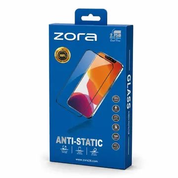 Mobile Phone Tempered Glass - Clear Packaging for ZORA - AI-generated packaging design concept