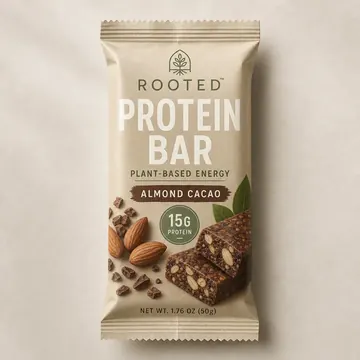 Protein Bar Packaging Design #1701 - AI-generated packaging design concept
