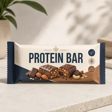 Protein Bar Packaging Design #1703 - AI-generated packaging design concept
