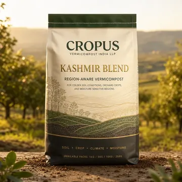 Cropus Packaging for Vermicompost INDIA LLP - AI-generated packaging design concept