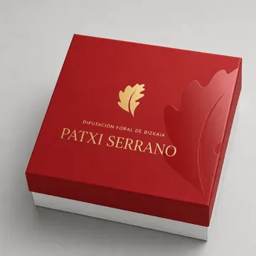 Patxi Serrano Packaging for DIPUTACIÓN FORAL DE BIZKAIA - AI-generated packaging design concept