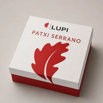 Patxi Serrano Packaging for Lupi - AI-generated packaging design concept