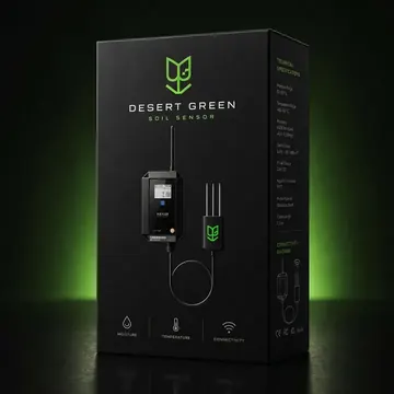 Sensor Packaging for PalmGuard.AI - AI-generated packaging design concept