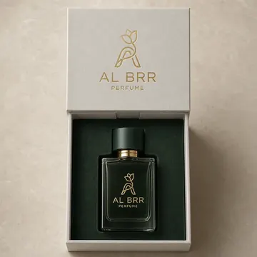 PERFUME Packaging for AL BRR - AI-generated packaging design concept