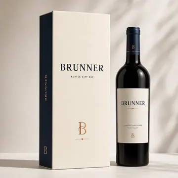 Bottle Packaging for Brunner - AI-generated packaging design concept