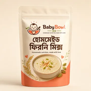 হোমমেইড ফিরনি মিক্স Packaging for BabyBowl Bd - AI-generated packaging design concept
