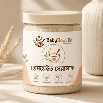 হোমমেইড সেরালাক Packaging for BabyBowl Bd - AI-generated packaging design concept