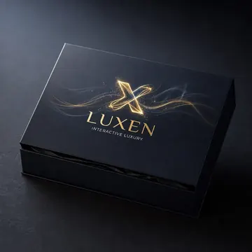 Tshirts Packaging for Luxen - AI-generated packaging design concept