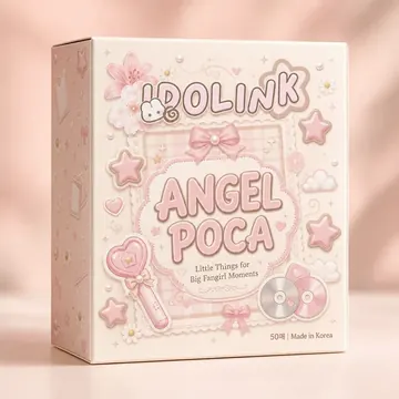 Angel Poca Packaging for Idolink - AI-generated packaging design concept