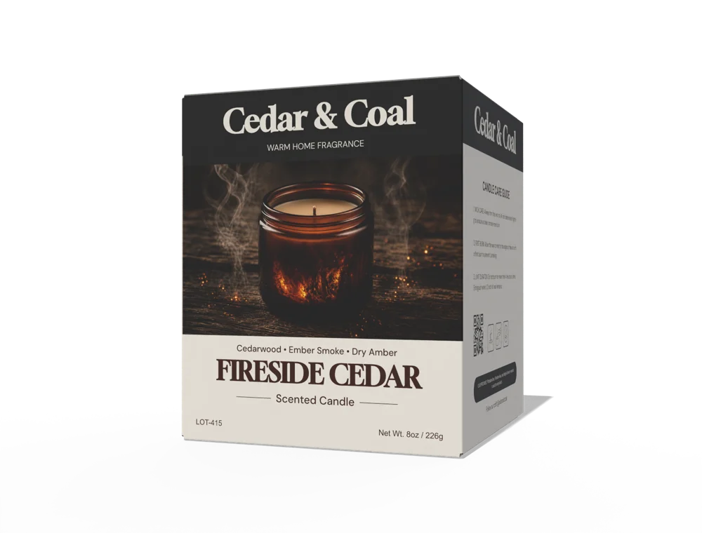 CEDAR & COAL Fireside cedar