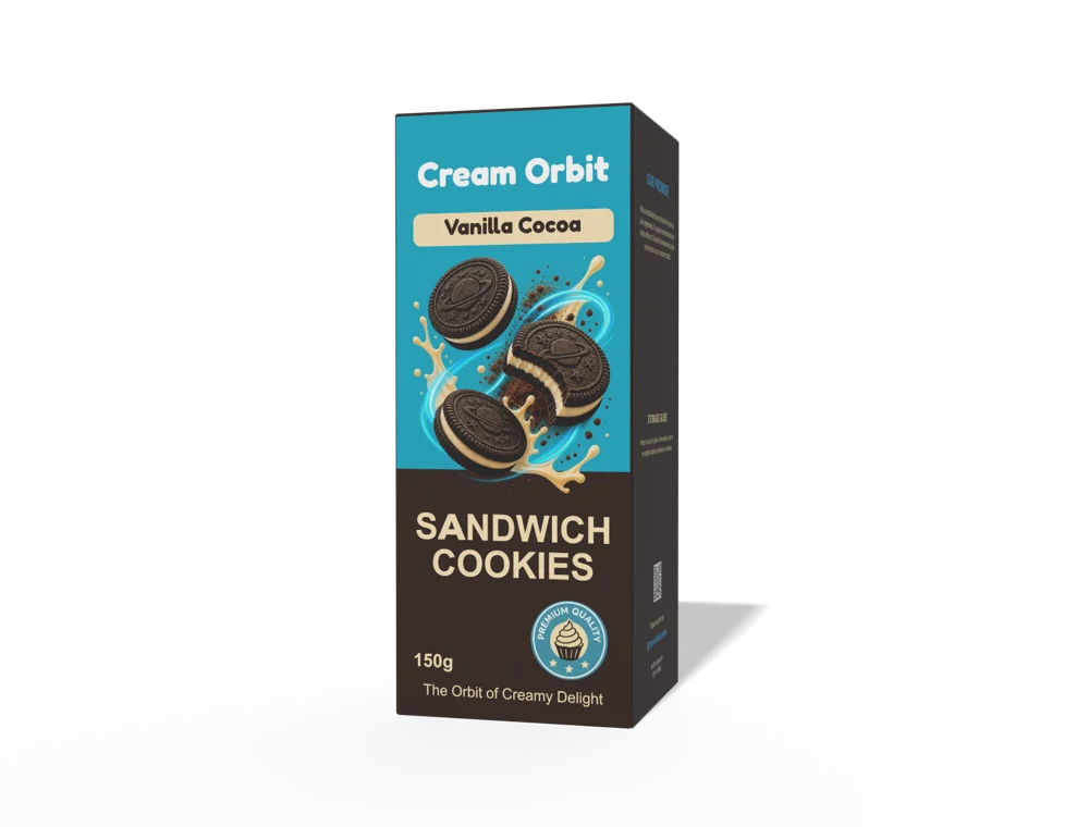 CREAM ORBIT Sandwich cookies