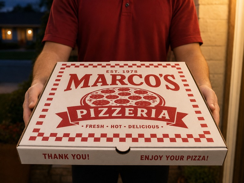 pizza box packaging example 1