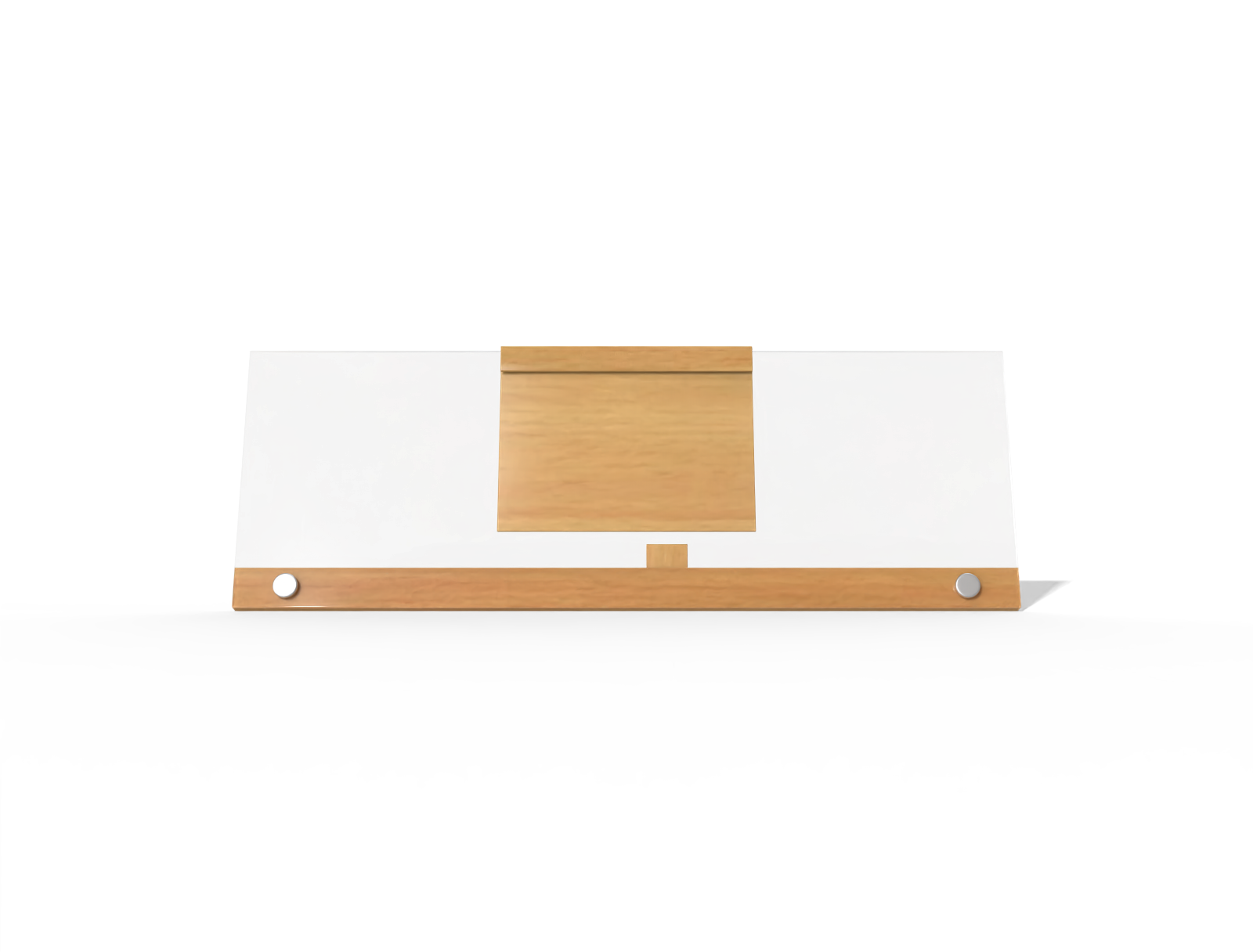 Desk calendar — Matte plastic