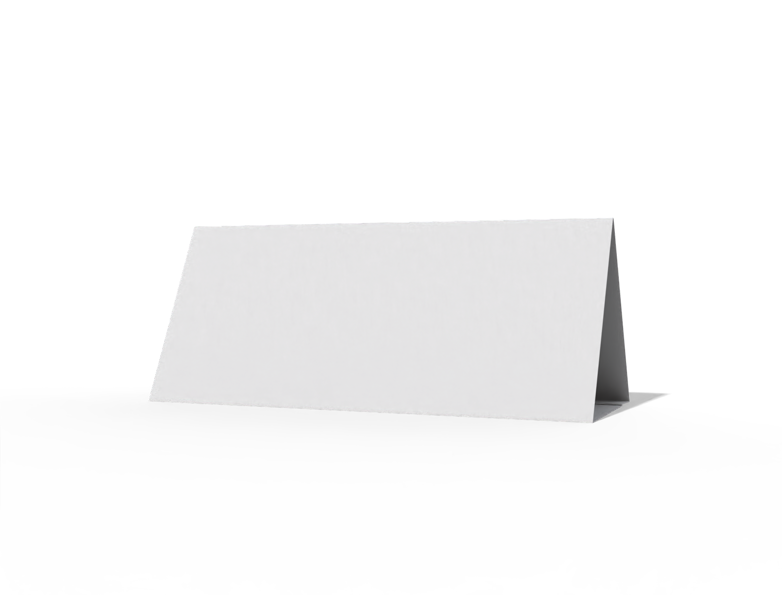 Desk calendar — White paperboard
