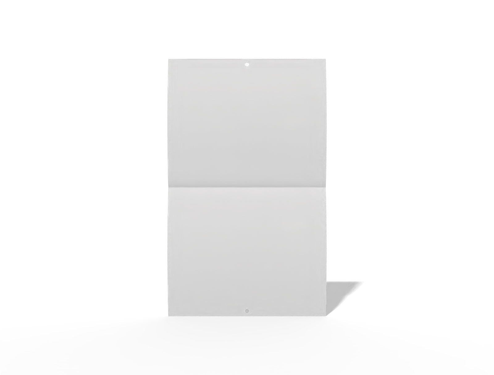 8.5×11 calendar — White paperboard
