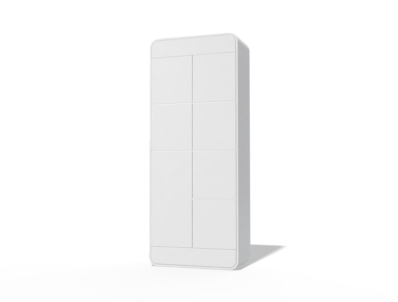 Pickup locker — Matte metal