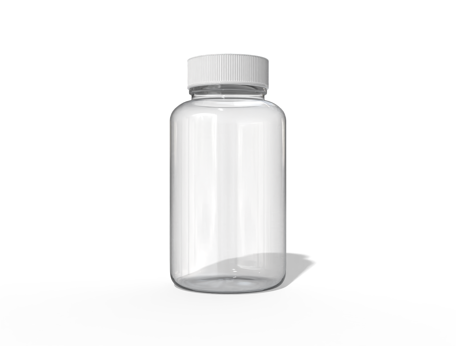 500ml glass bottle — Glossy glass