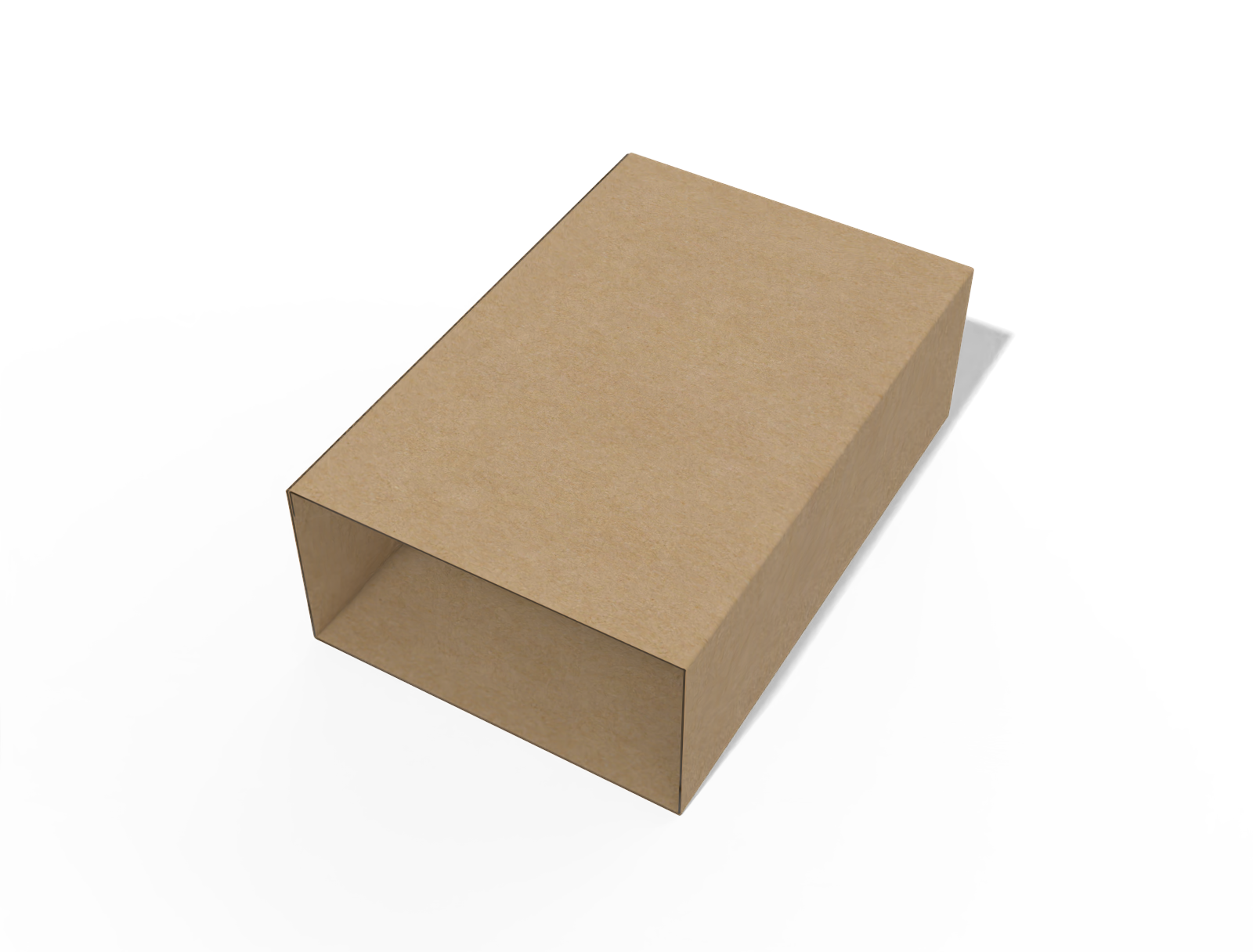 FEFCO 0503 slide type box (WHL) — E-flute corrugated board
