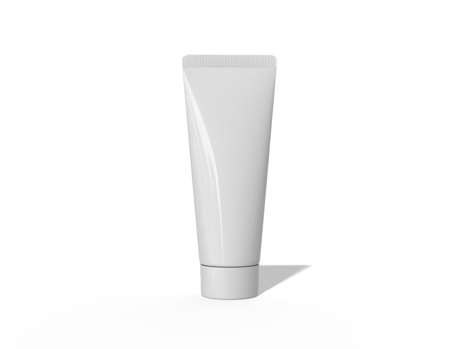 6 × 3 × 14 plastic toothpaste hose — Glossy plastic