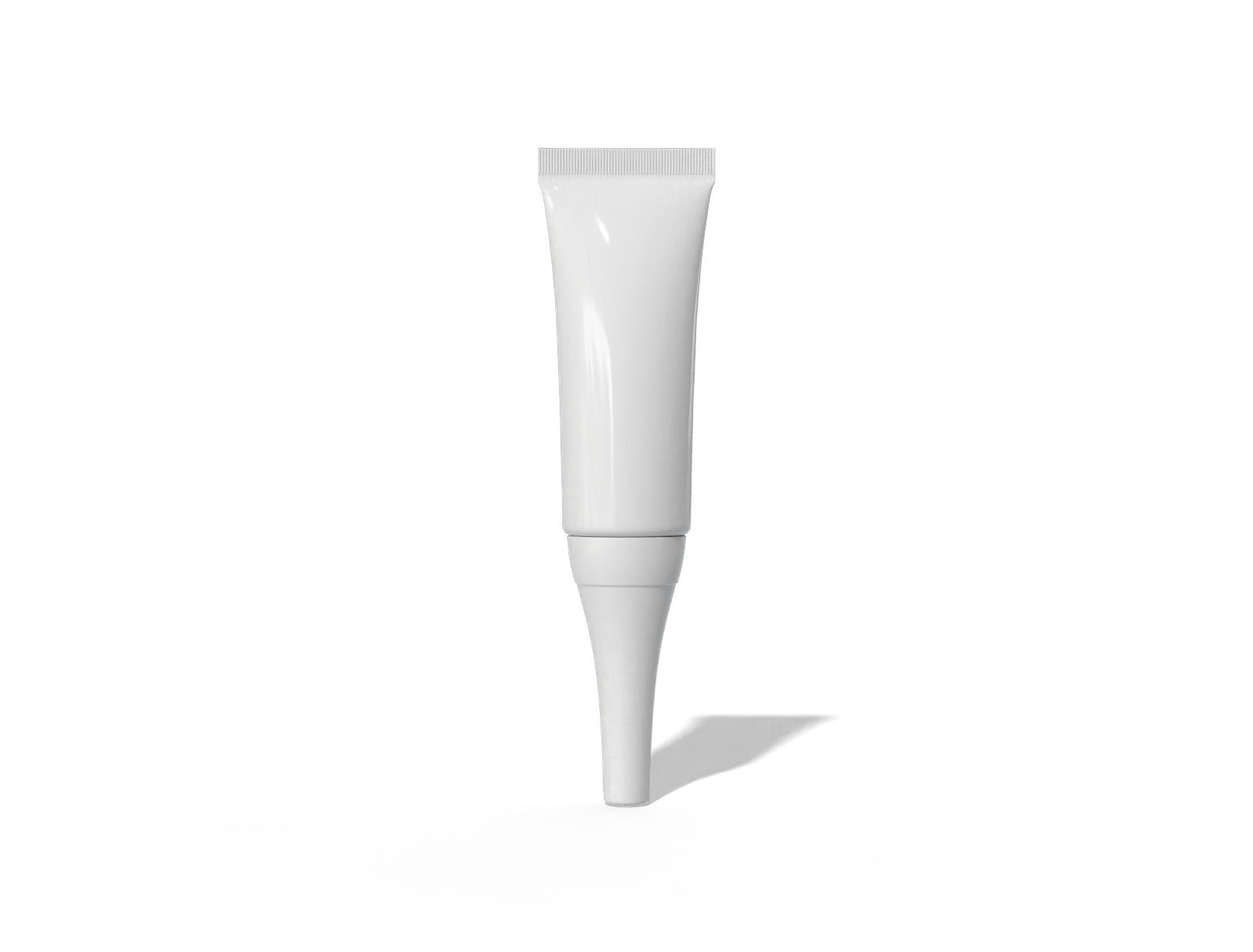 3 × 2 × 11 cosmetic tube — Glossy plastic