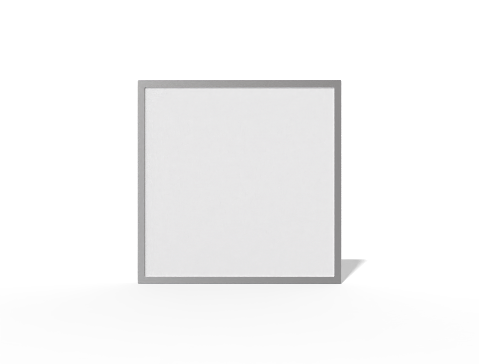 Square poster — Matte metal