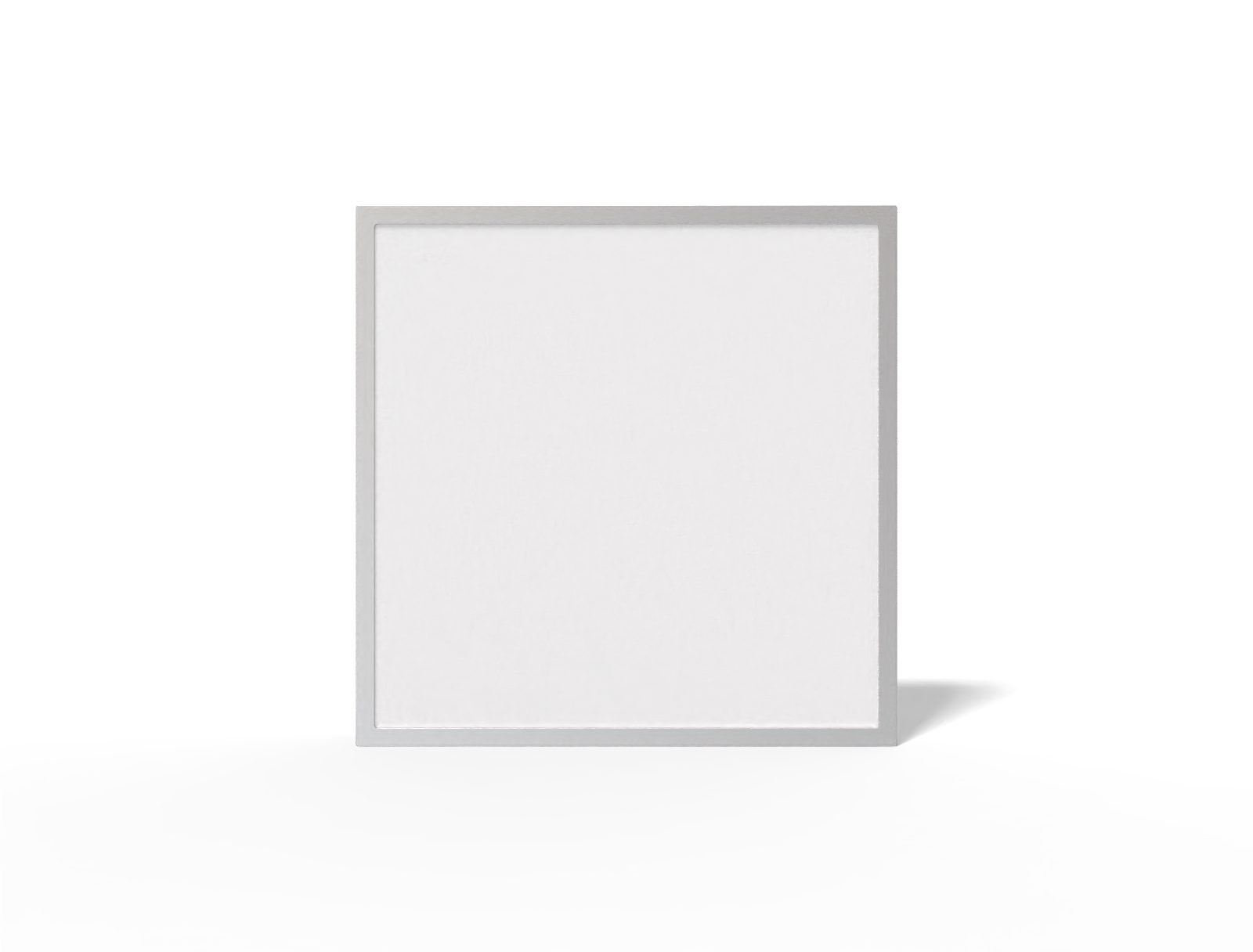 Square poster — White paperboard