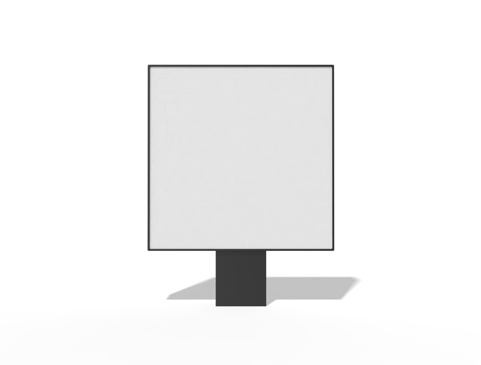 Square urban poster — Glossy plastic