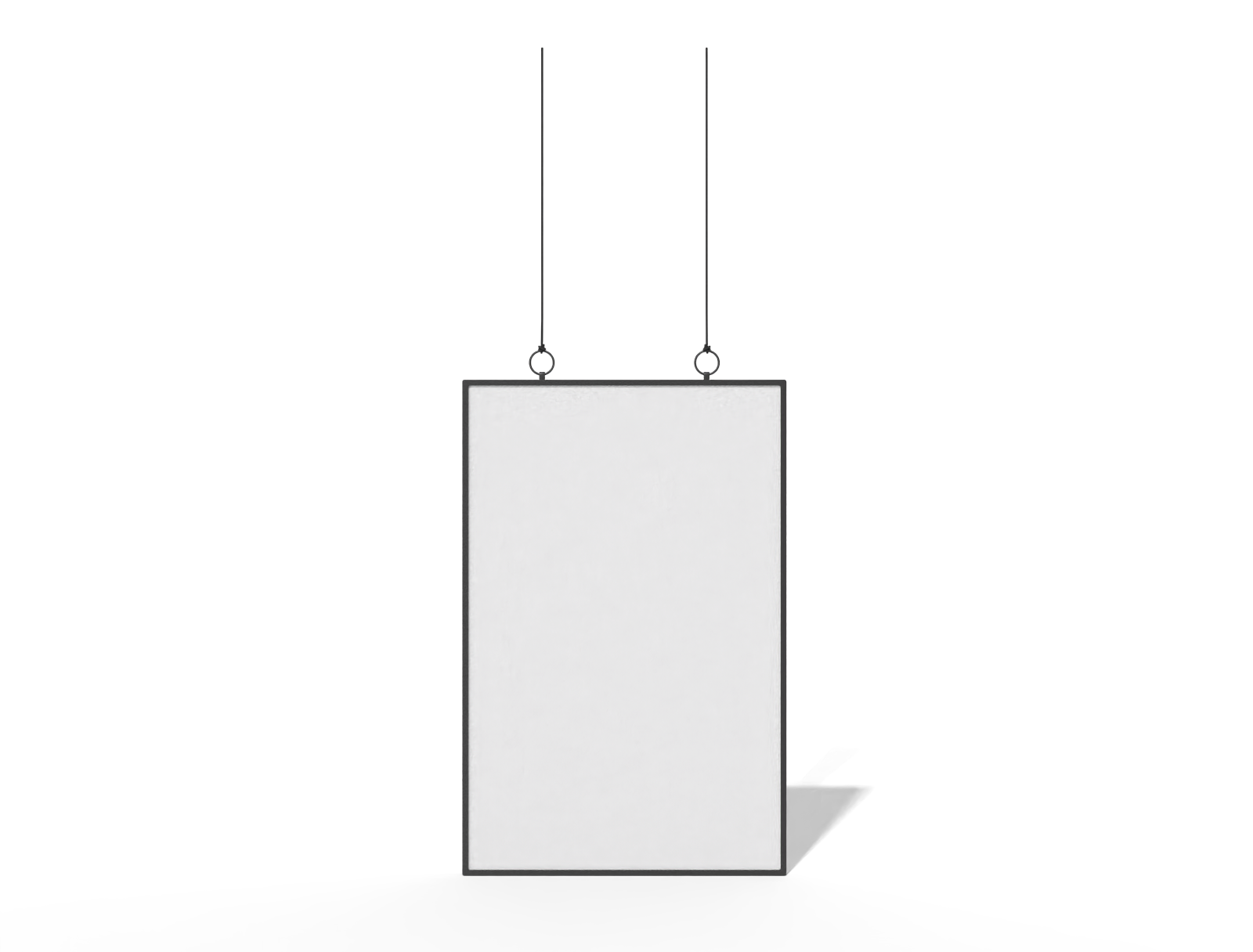 11x17 hanging poster — White paperboard