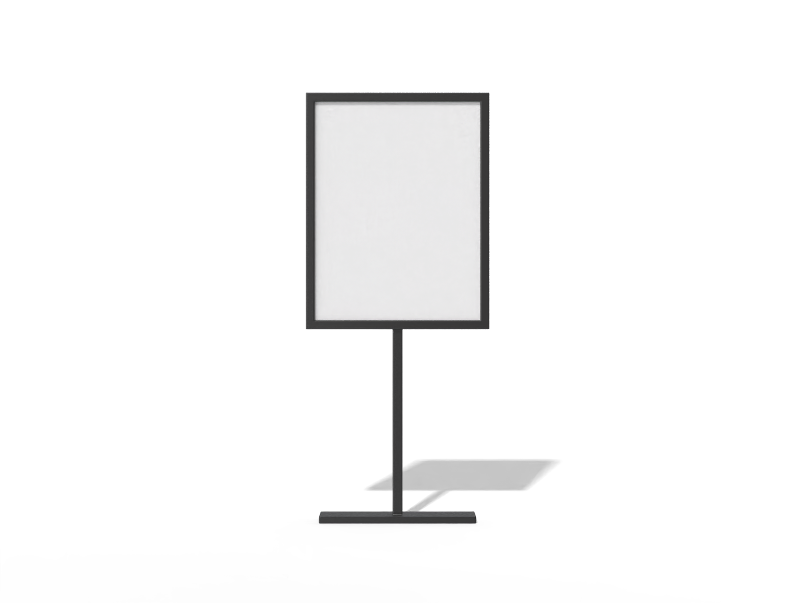 Stand urban poster — White paperboard
