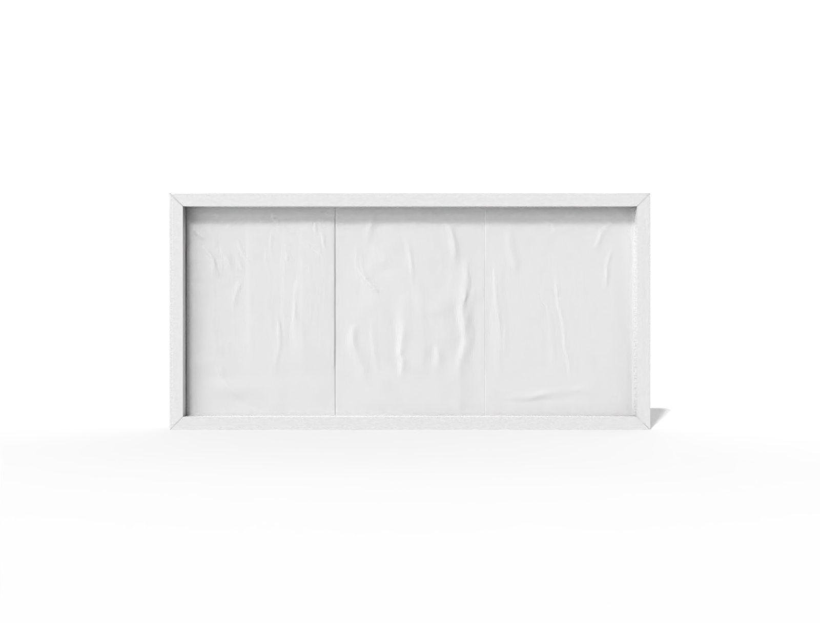 Long horizontal poster — Glossy plastic