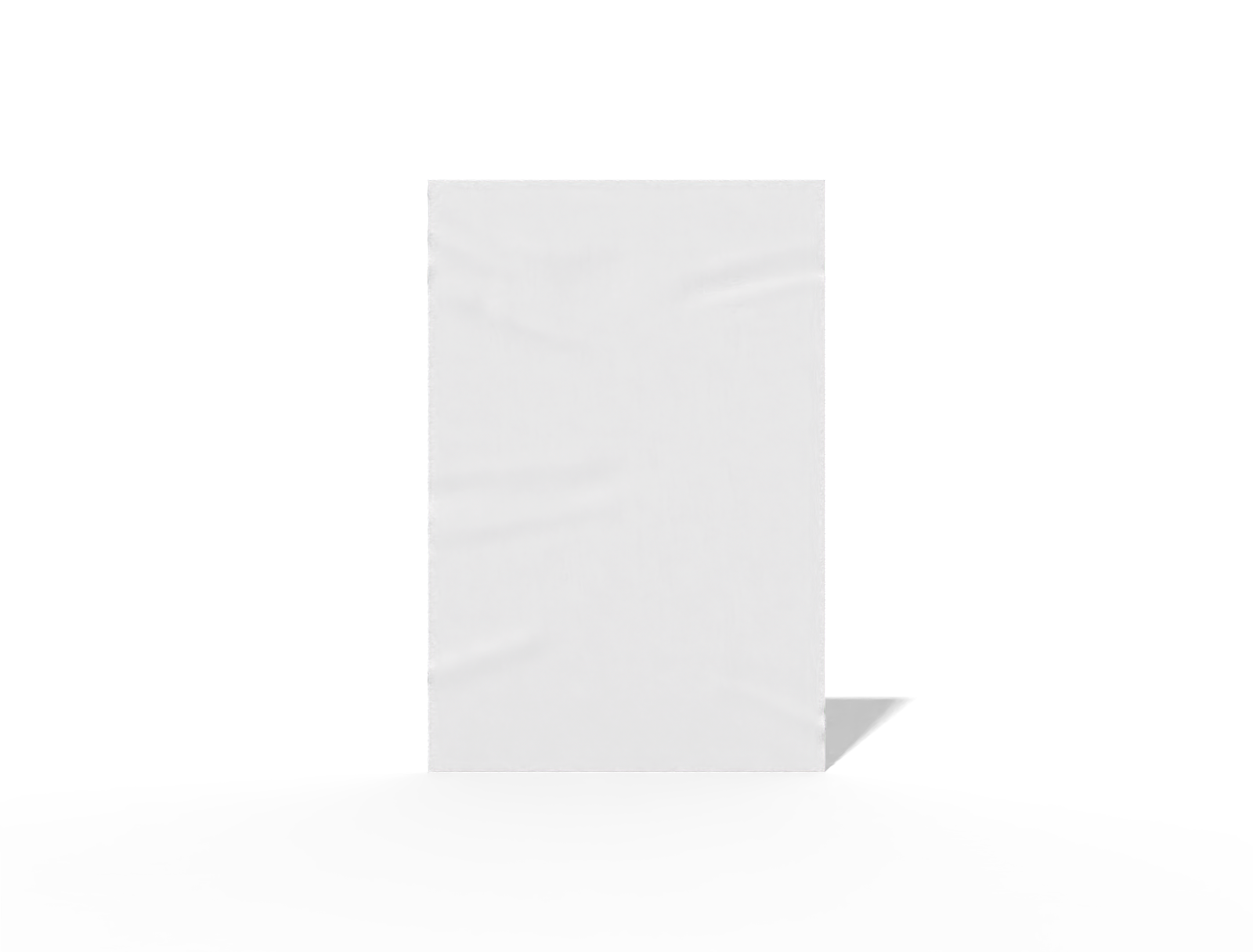 Movie poster — White paperboard