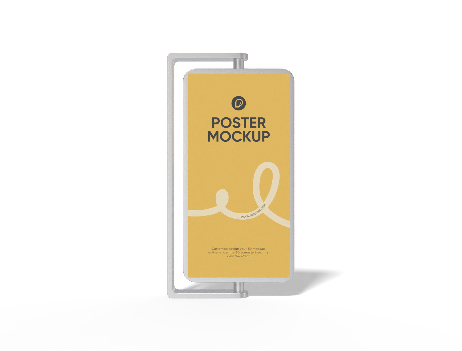 Outdoor poster — Glossy plastic