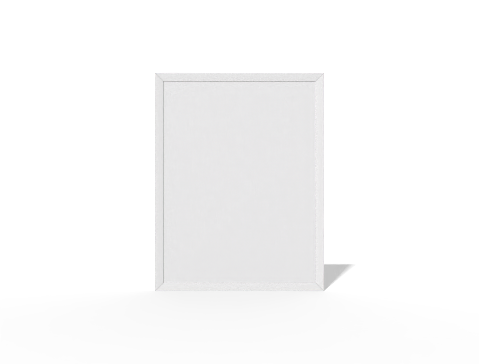 Movie poster — White paperboard