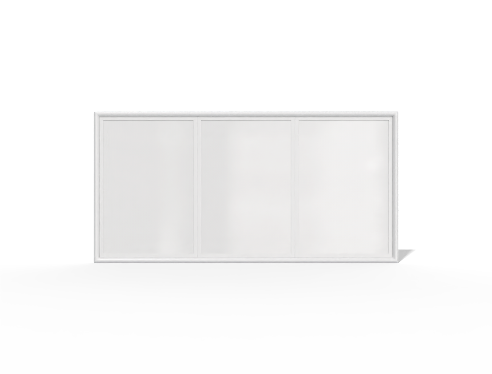 Three poster — Glossy plastic