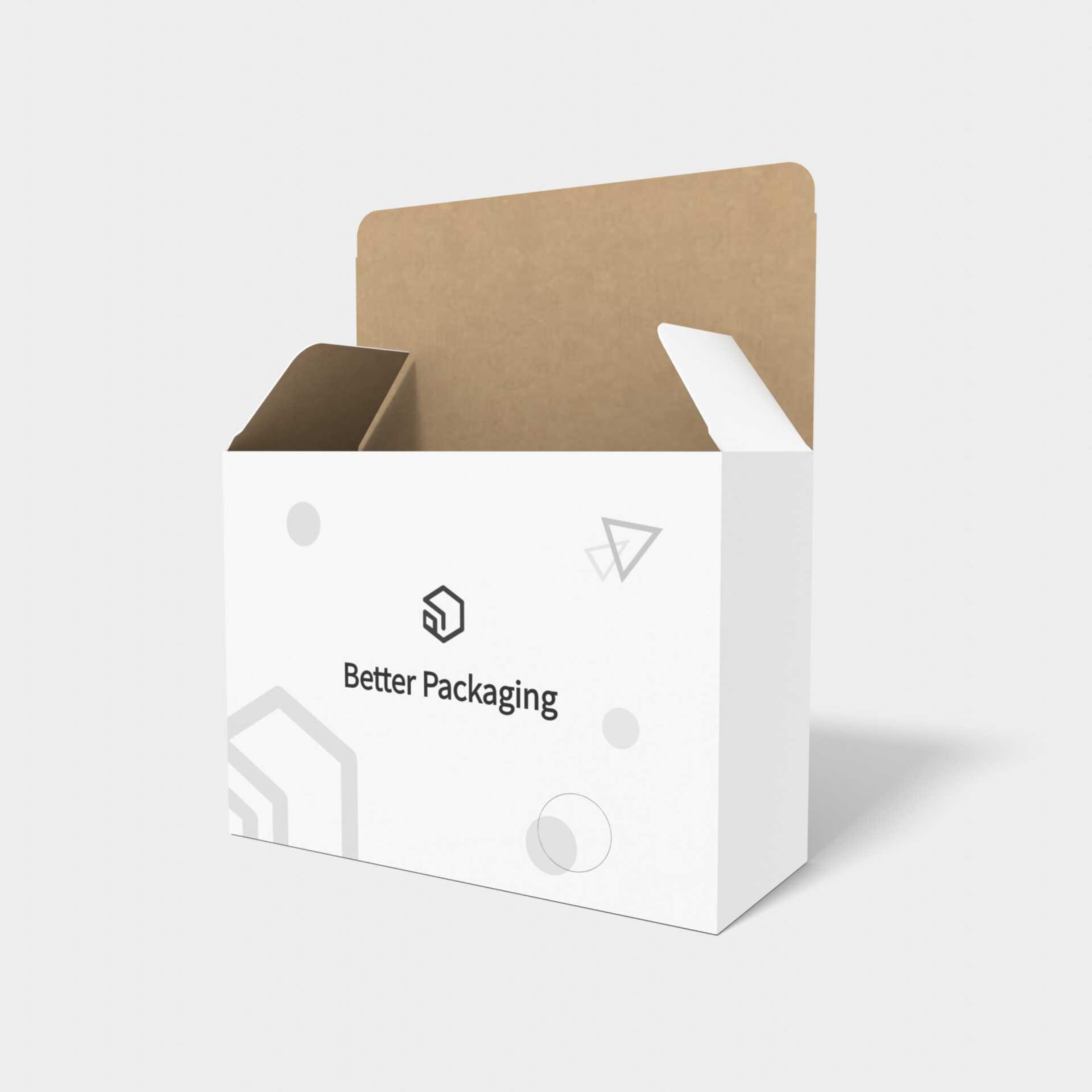 Tuck end box variations tear-off wire inserts auto lock bottom — White paperboard