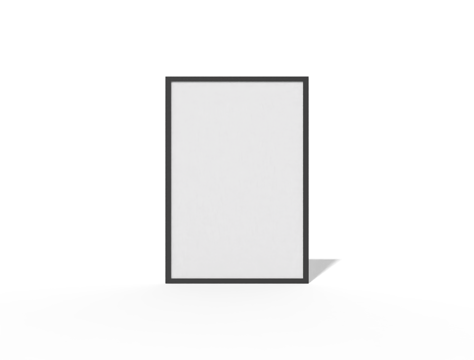 Wall poster — White paperboard