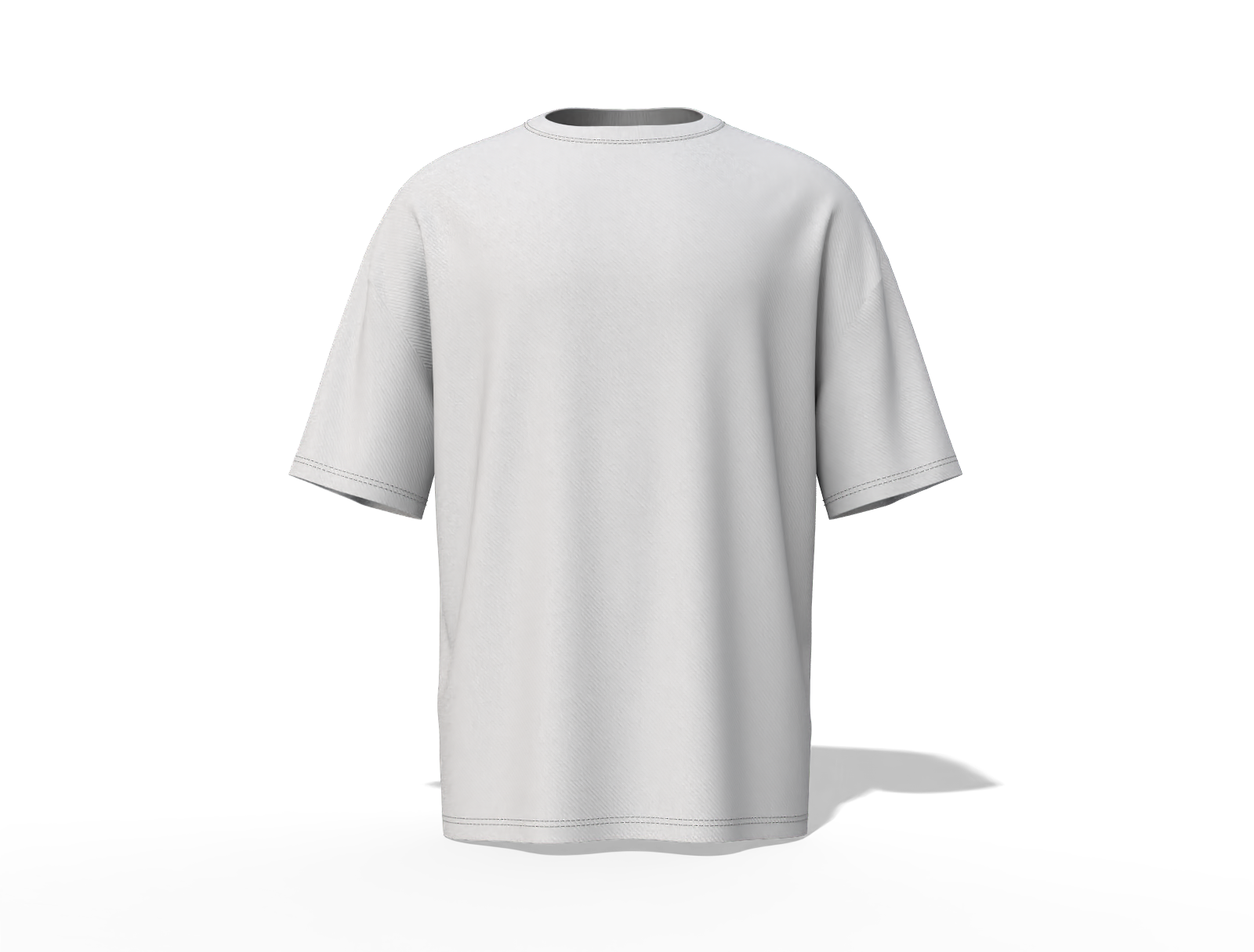 Oversized t-shirt — Cotton base fabric