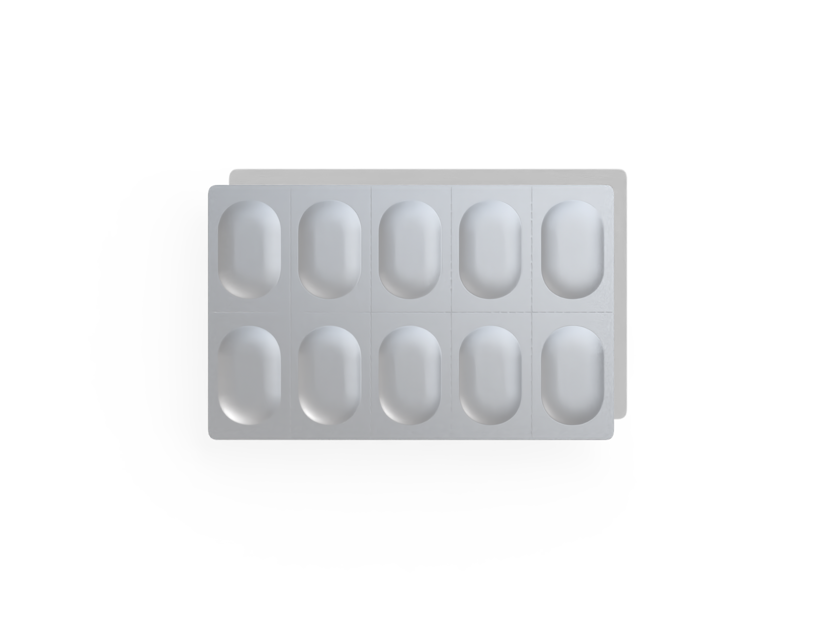 Pill packaging — Matte metal
