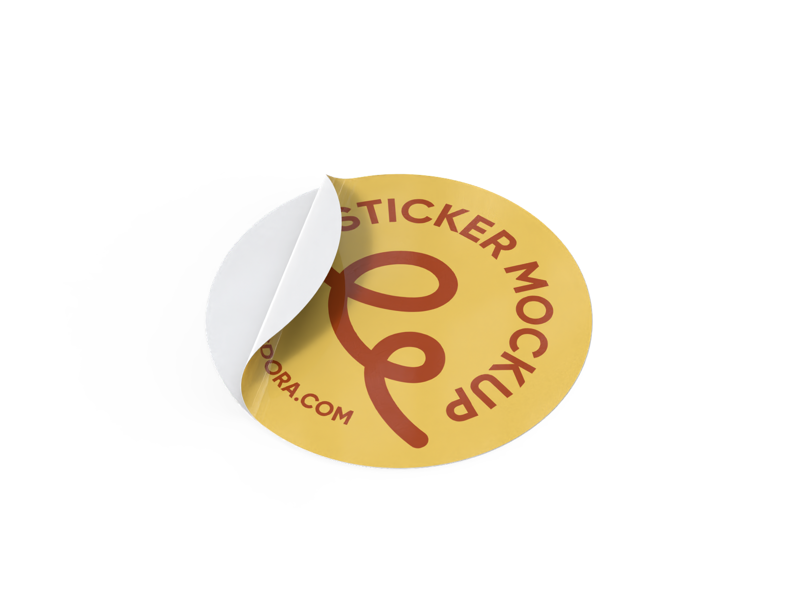 Round sticker — Sticker