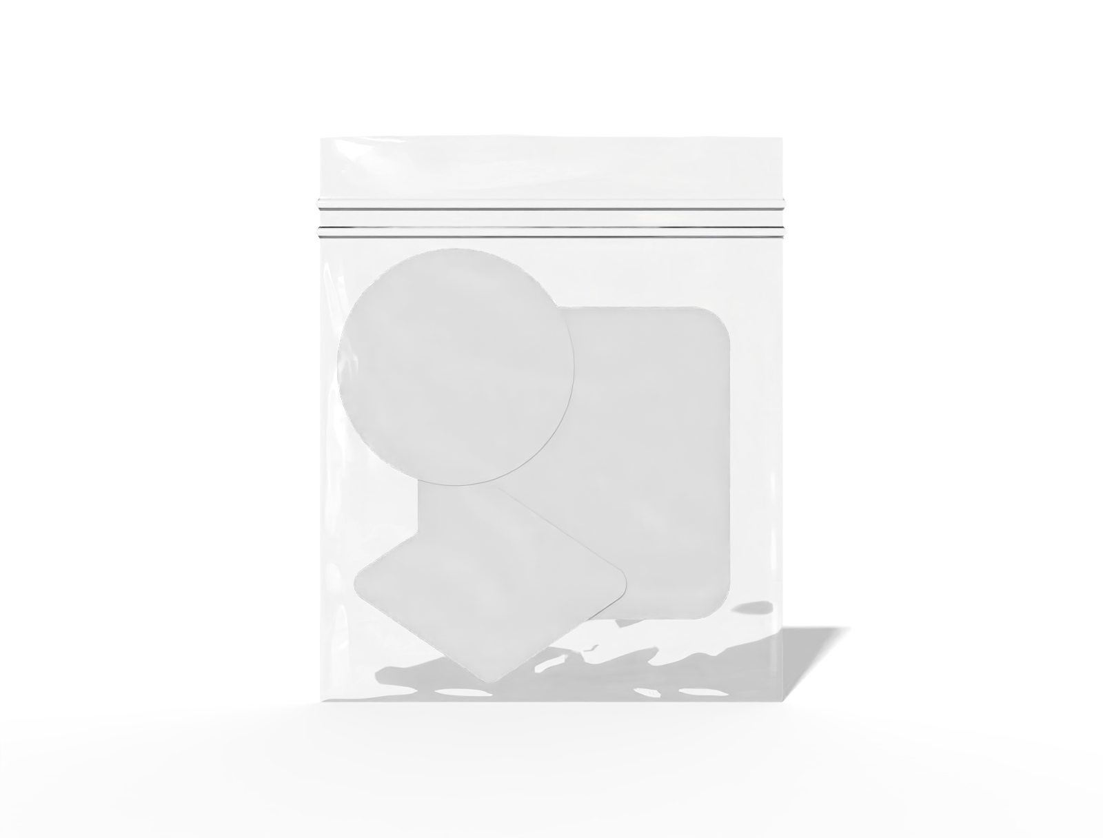 Plastic sticker pouch — Sticker