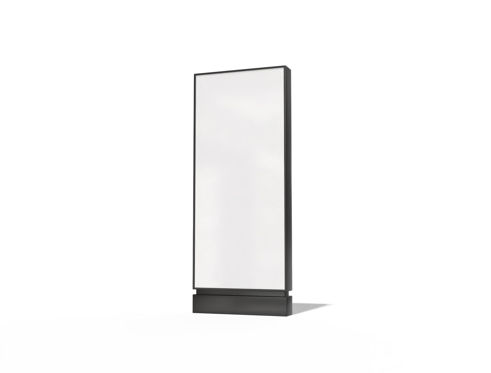 Street billboard — Glossy plastic